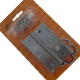 Dobradica Serralheiro Silvana 880 Ferro Latonado Oxidado 3.1/2X3'' Com 3 Pecas 93789 Dobradica Serralheiro Silvana 880 Ferro Latonado Oxidado 3.1/2X3'' Com 3 Pecas 93789
