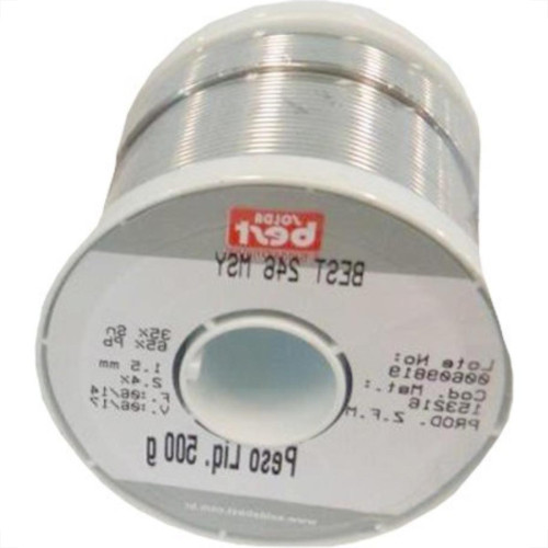Solda Best Carretel 1,5Mm Verde/Cinza 500G 153216 Solda Best Carretel 1,5Mm Verde/Cinza 500G 153216