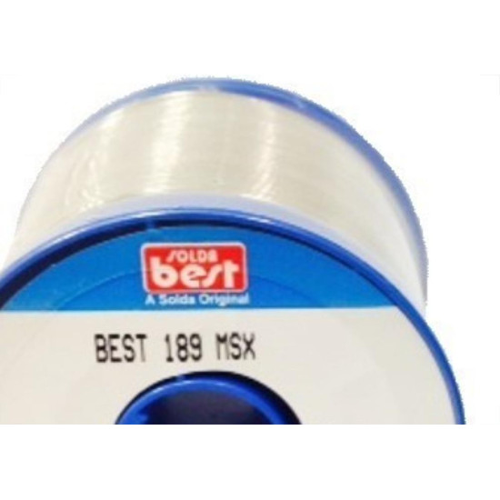 Solda Best Carretel 1,0Mm Azul 500G 153236 Solda Best Carretel 1,0Mm Azul 500G 153236