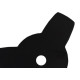 Lamina Rocadeira 3Pontas Makita 255Mm T-00717 Lamina Rocadeira 3Pontas Makita 255Mm T-00717