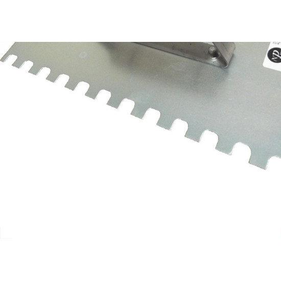 Desempenadeira Aco Neplastic Dentada 12X24Cm 7 - Kit C/12 Desempenadeira Aco Neplastic Dentada 12X24Cm 7 - Kit C/12