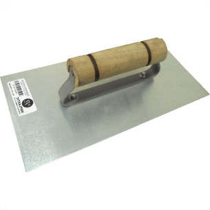 Desempenadeira Aco Neplastic Lisa 12X24Cm 8 - Kit C/12 