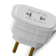 Pino Adaptador (Entrada =2 Redondo/Saida =2 Universal) Daneva 10A Dn1658 - Kit C/12 Pino Adaptador (Entrada =2 Redondo/Saida =2 Universal) Daneva 10A Dn1658 - Kit C/12