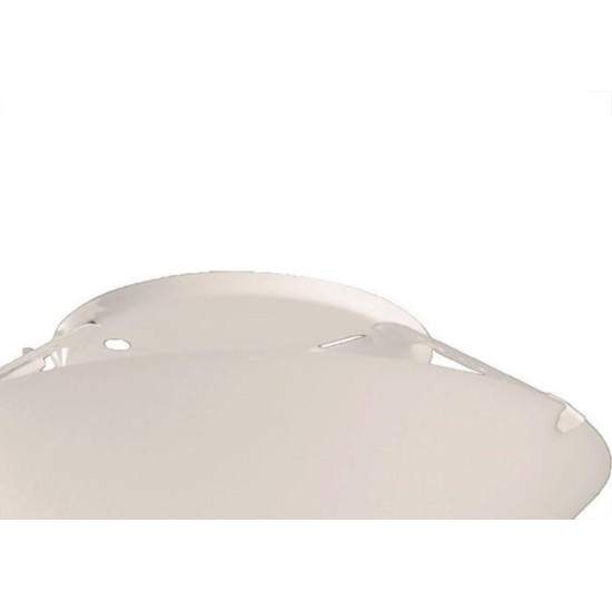 Luminaria Plafon Taschibra Solari Abs 2 Lampadas Compacta 30 Redondo -01