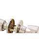 Fechadura Tubular Gold Para Divisoria Tf03 Branca Sft050003 Fechadura Tubular Gold Para Divisoria Tf03 Branca Sft050003