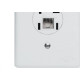 Conjunto Tomada Fone Perlex''Branca''Com Placa+Rj11 2363 Conjunto Tomada Fone Perlex''Branca''Com Placa+Rj11 2363