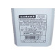 Reator Intral Vapor Metalico Interno 250W Ignitor+Capacitor Alto Fator 1206