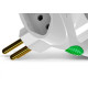 Pino 3 Saidas 2 Polos+Terra Daneva Branco Dn1676 - Kit C/12 Pino 3 Saidas 2 Polos+Terra Daneva Branco Dn1676 - Kit C/12
