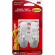 Gancho Adesivo 3M Branco Plastico 13 1Kg 2Pecas Hb004819965