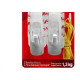 Gancho Adesivo 3M Branco Plastico 13 1Kg 2Pecas Hb004819965