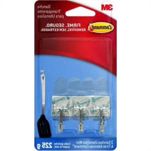 Gancho Adesivo 3M Utensilios 225G 3 Pecas Hb004270532