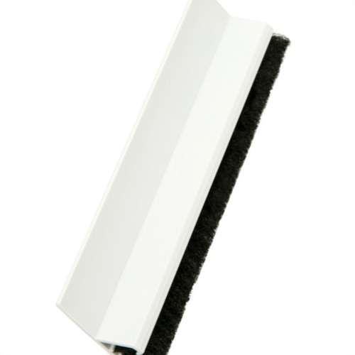 Friso Para Porta Pvc Branco Escova+Fita 80 Friso Para Porta Pvc Branco Escova+Fita 80