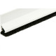 Friso Para Porta Pvc Branco Escova+Fita 80 Friso Para Porta Pvc Branco Escova+Fita 80