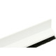 Friso Para Porta Pvc Branco Escova+Fita 80 Friso Para Porta Pvc Branco Escova+Fita 80