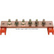 Barramento Caixa ''U.V.X.Z''2X5/16 6 Parafuso 250Mm 3 Barramento Caixa ''U.V.X.Z''2X5/16 6 Parafuso 250Mm 3