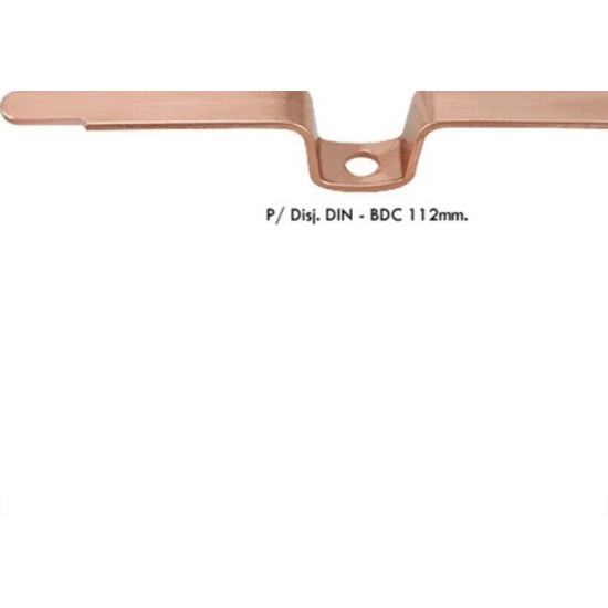 Barramento Transversal Central Din Bdc 112Mm63A 8 - Kit C/10 Barramento Transversal Central Din Bdc 112Mm63A 8 - Kit C/10