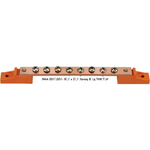 Barramento Neutro/Terra Multhiplos 08 Parafuso 100/150A 17 Barramento Neutro/Terra Multhiplos 08 Parafuso 100/150A 17