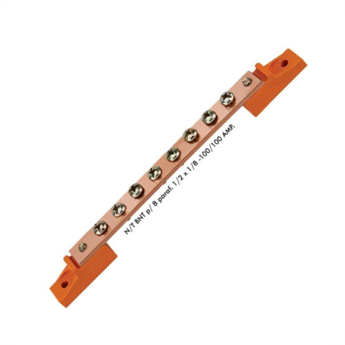Barramento Neutro/Terra Multhiplos 08 Parafuso 100/150A 17 Barramento Neutro/Terra Multhiplos 08 Parafuso 100/150A 17