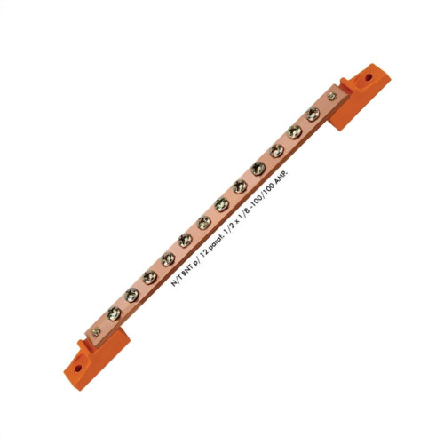 Barramento Neutro/Terra Multhiplos 12 Parafuso 100/150A 20 Barramento Neutro/Terra Multhiplos 12 Parafuso 100/150A 20