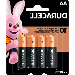 Pilha Duracell Alcalina Pequena Aa Cartela 4Pecas 5011692