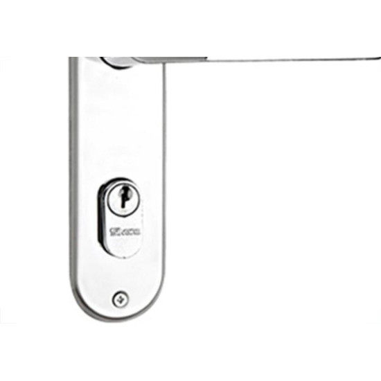 Fechadura Silvana 1200 Externa Alavanca Cromada 96414 Fechadura Silvana 1200 Externa Alavanca Cromada 96414