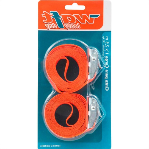 Cinta Para Carga Waft Sem Catraca 1''X2,5M 1'' 2Pecas 6240