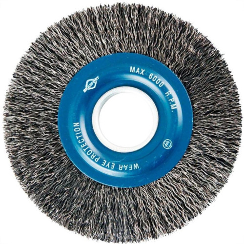 Escova Aco Brasfort Circular Aco Carbono 6X3/4 7241 Escova Aco Brasfort Circular Aco Carbono 6X3/4 7241