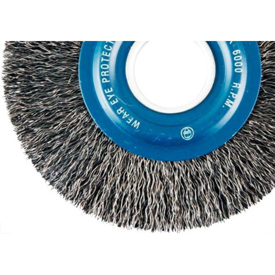 Escova Aco Brasfort Circular Aco Carbono 6X3/4 7241 Escova Aco Brasfort Circular Aco Carbono 6X3/4 7241