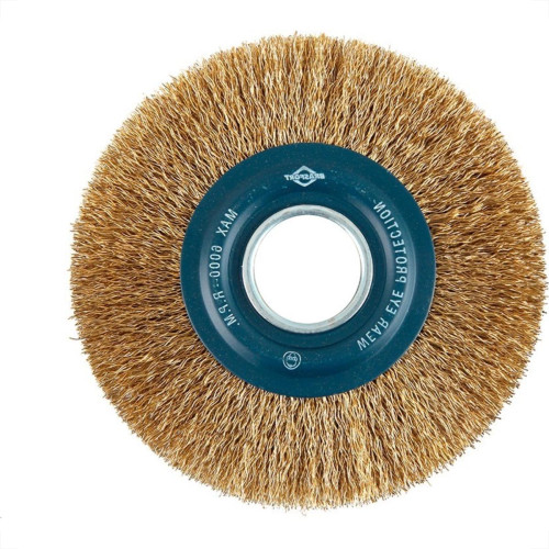 Escova Aco Brasfort Circular Latonada 6X1/2 7245 Escova Aco Brasfort Circular Latonada 6X1/2 7245