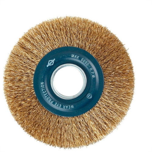Escova Aco Brasfort Circular Latonada 6X5/8 7246 Escova Aco Brasfort Circular Latonada 6X5/8 7246