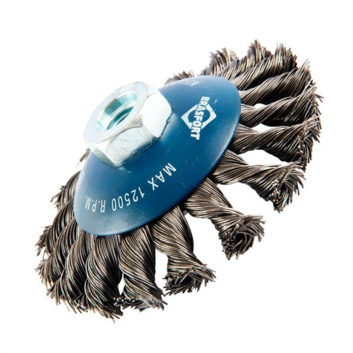 Escova Aco Brasfort Concava 4X1/2 M14 7254 Escova Aco Brasfort Concava 4X1/2 M14 7254