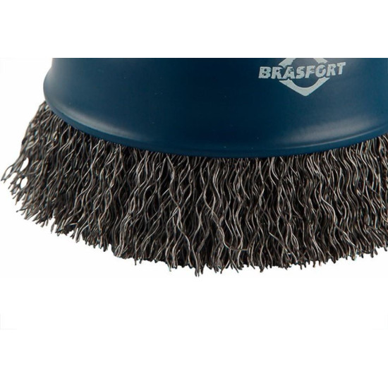 Escova Aco Brasfort Copo 65Xm14 Aco Carbono 7257