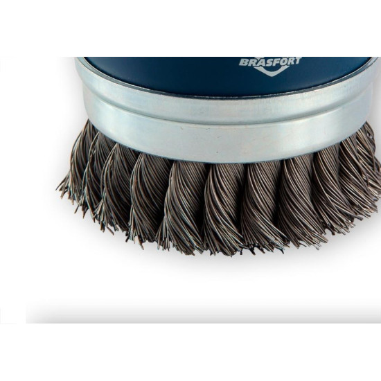 Escova Aco Brasfort Copo Trancada 65Xm14 7262 Escova Aco Brasfort Copo Trancada 65Xm14 7262
