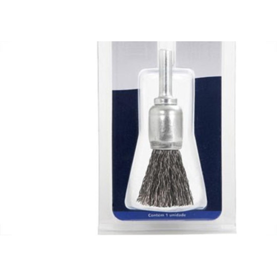 Escova Aco Brasfort Pincel 17Mmcom Haste 7266 Escova Aco Brasfort Pincel 17Mmcom Haste 7266
