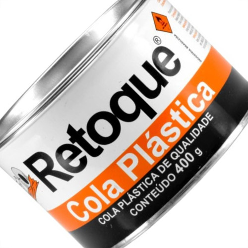 Massa Plastica Retoque 400G Cinza 14 - Kit C/12