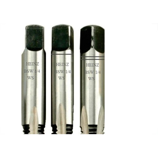 Macho Heinz Aco Cromo Bsw 1/4'' 3Pecas Mlh-005 Macho Heinz Aco Cromo Bsw 1/4'' 3Pecas Mlh-005