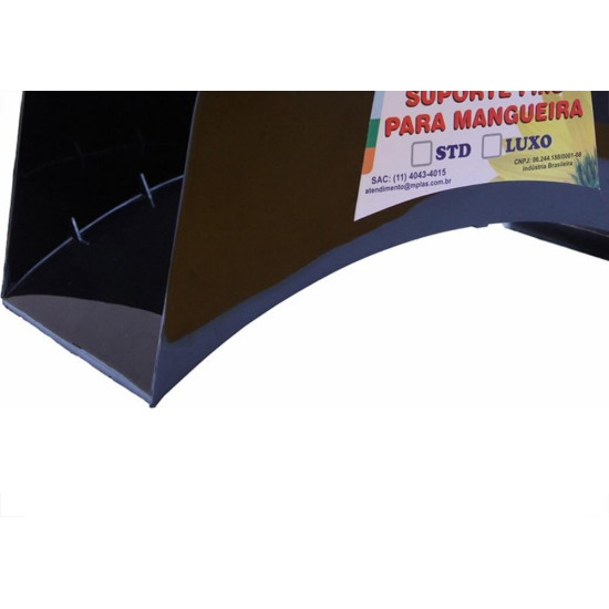 Suporte Mangueira Pvc Preto Magick Standard Sfs24P Suporte Mangueira Pvc Preto Magick Standard Sfs24P