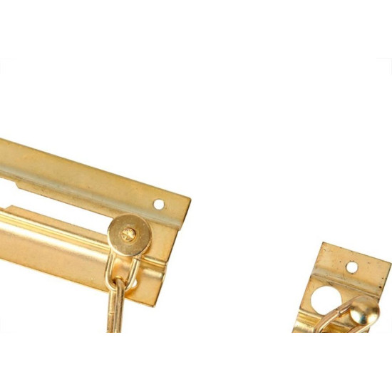 Fecho Pega Ladrao Brasfort Dourado 8013 Fecho Pega Ladrao Brasfort Dourado 8013