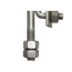 Para-Raio Suporte Para Fita Aluminio Vertical Rosca Mecanica 135 Para-Raio Suporte Para Fita Aluminio Vertical Rosca Mecanica 135