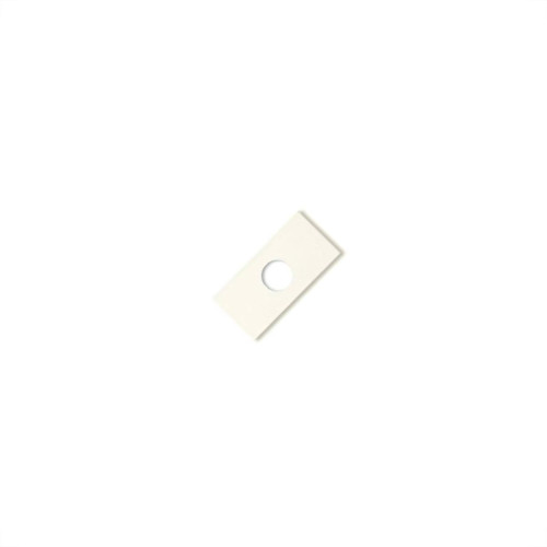 Modulo Alumbra Siena Branco (saida 1 Furo) 2 Pecas 6174