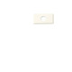 Modulo Alumbra Siena Branco (saida 1 Furo) 2 Pecas 6174