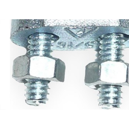 Clips Fischer Tradicional Cabo Aco 3/16'' - Kit C/100 Clips Fischer Tradicional Cabo Aco 3/16'' - Kit C/100