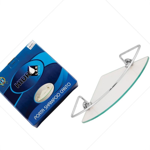 Acessorio Wc Hidrolar Porta Shampoo Canto Cromado 30127 Acessorio Wc Hidrolar Porta Shampoo Canto Cromado 30127