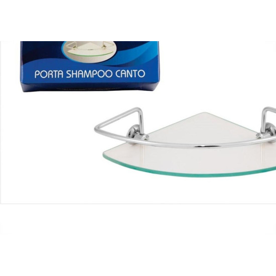 Acessorio Wc Hidrolar Porta Shampoo Canto Cromado 30127 Acessorio Wc Hidrolar Porta Shampoo Canto Cromado 30127