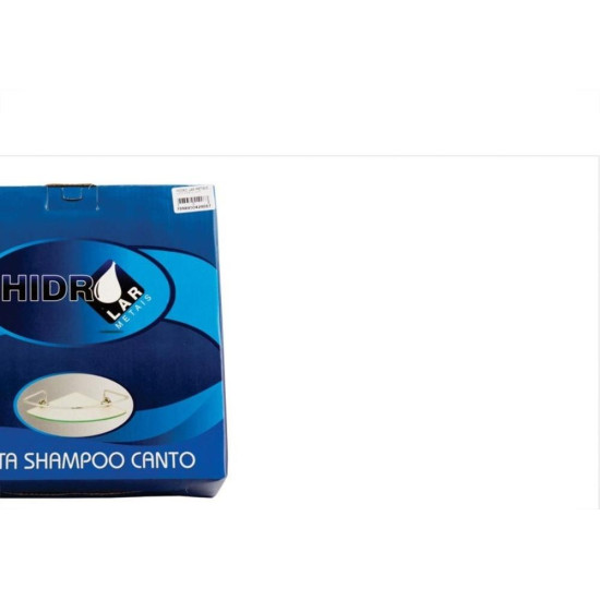 Acessorio Wc Hidrolar Porta Shampoo Canto Cromado 30127 Acessorio Wc Hidrolar Porta Shampoo Canto Cromado 30127