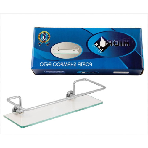 Acessorio Wc Hidrolar Porta Shampoo Reto Cromado 30128 Acessorio Wc Hidrolar Porta Shampoo Reto Cromado 30128