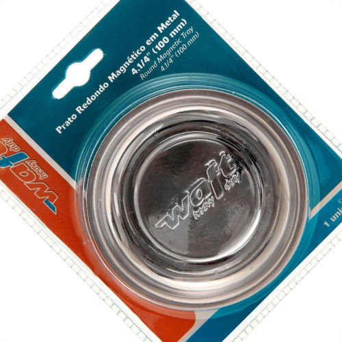 Prato Magnetico Waft Metal Redondo 4.1/4'' 6224 Prato Magnetico Waft Metal Redondo 4.1/4'' 6224