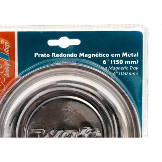 Prato Magnetico Waft Metal Redondo 6'' 6225 Prato Magnetico Waft Metal Redondo 6'' 6225