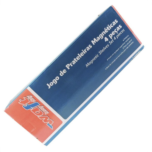 Prateleira Magnetica Waft Com 4 Pecas 6229 Prateleira Magnetica Waft Com 4 Pecas 6229
