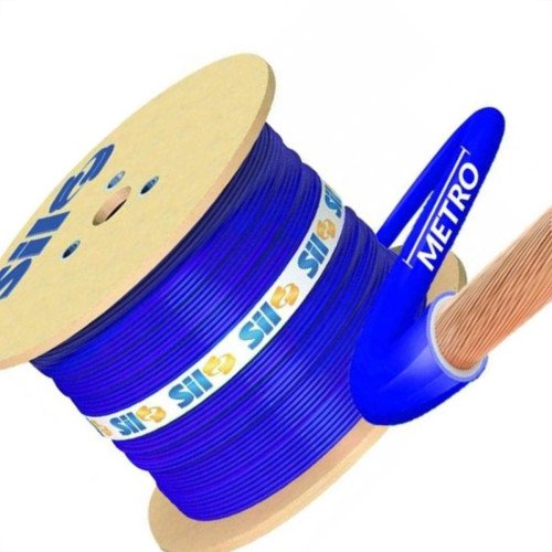 Fio Cabinho Flexivel Sil 750V ''Por Metro'' 50Mm Azul 